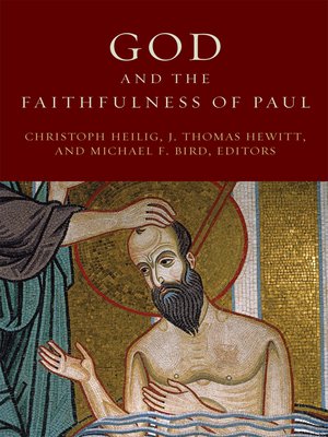 cover image of God and the Faithfulness of Paul
